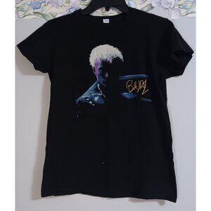 Billy Idol Medium Black Rock Music Actor Classic Festival Band Music Shirt